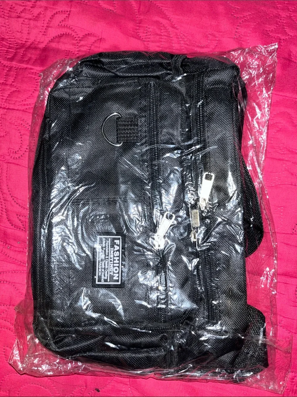 Black Crossbody Messenger Bag for Woman’s